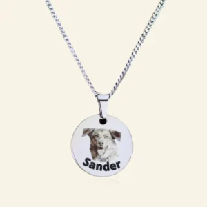 Gepersonaliseerde Huisdier Ketting met foto
