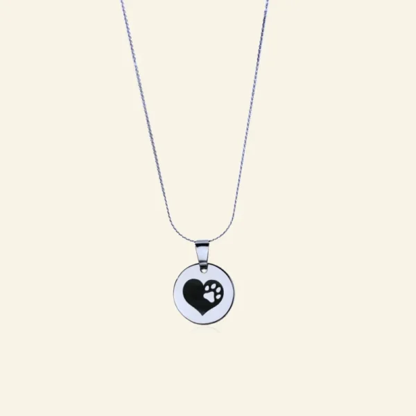 Kinderketting met naam of letter zilver