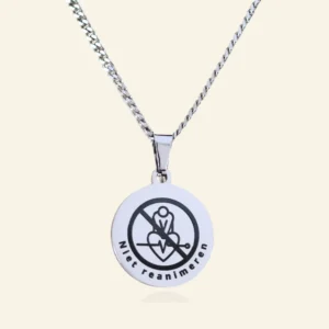SOS ketting met medische gegevens