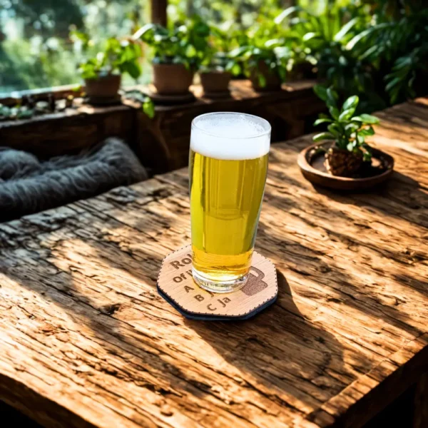 Onderzetters voor glazenbier 5 stuks