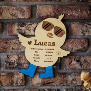 Geboorte cadeau met naam