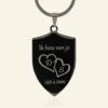 Sleutelhanger laten maken zwart